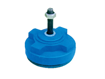 Custom adjustable machine leveling mount, heavy duty anti vibration machine pad