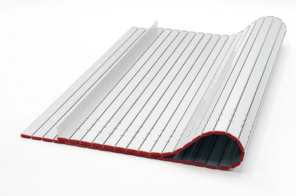 Custom aluminum curtain machine protection cover, flexible CNC machine guard
