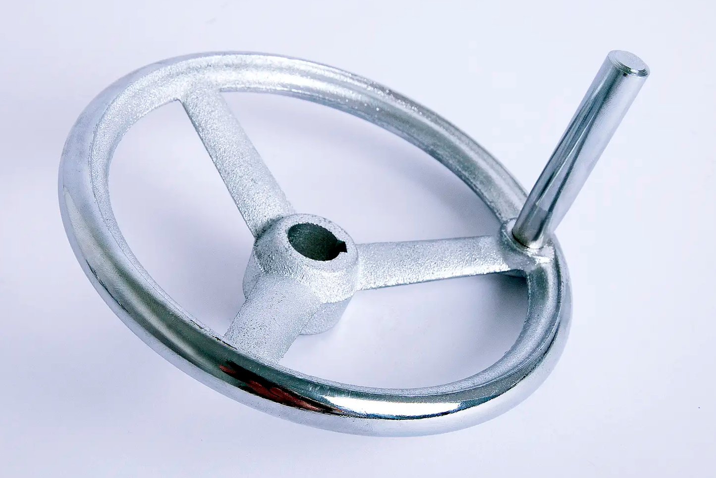 Custom bakelite double handle wheel, machine operating part