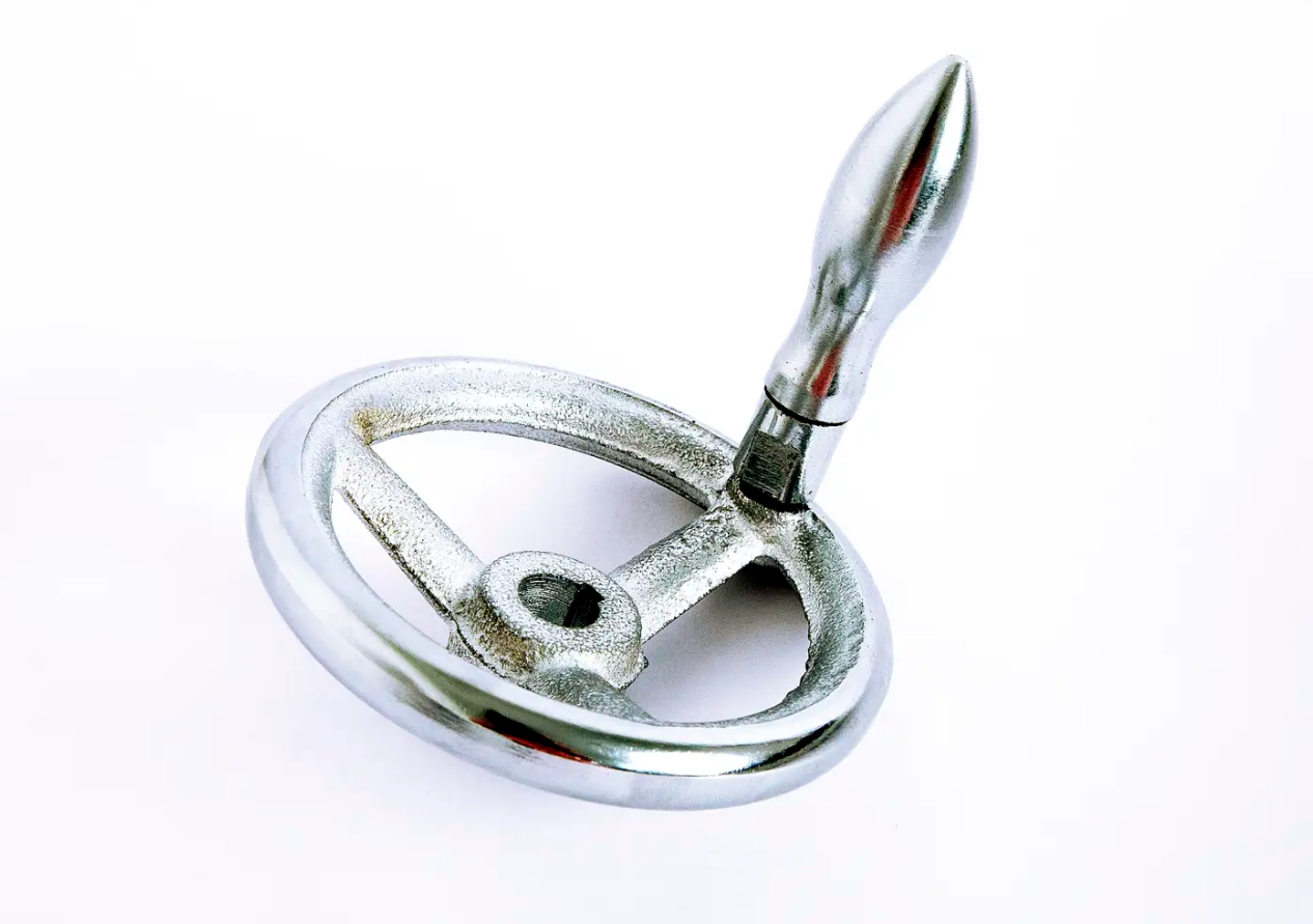 Custom bakelite small handwheel, machine operating part