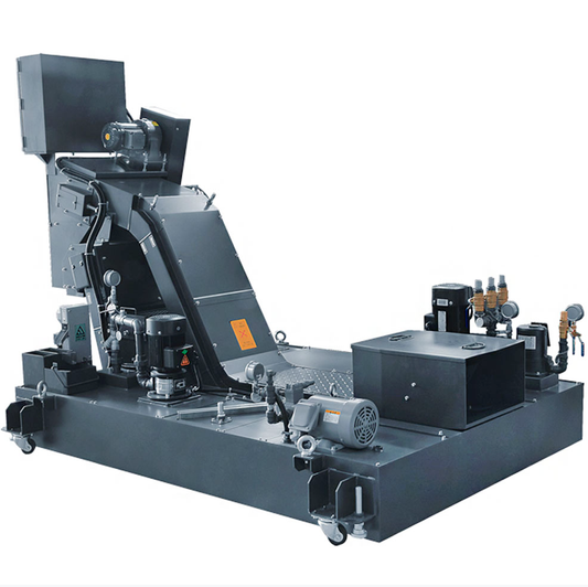 Custom combined chip conveyor, multiple chip removal machine for CNC workshop