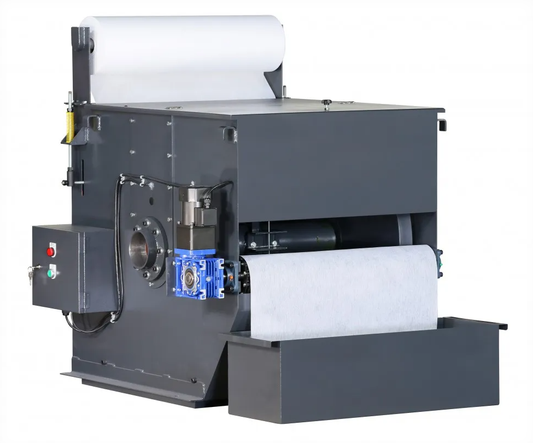 Custom drum type paper belt filter, CNC coolant filtration machine