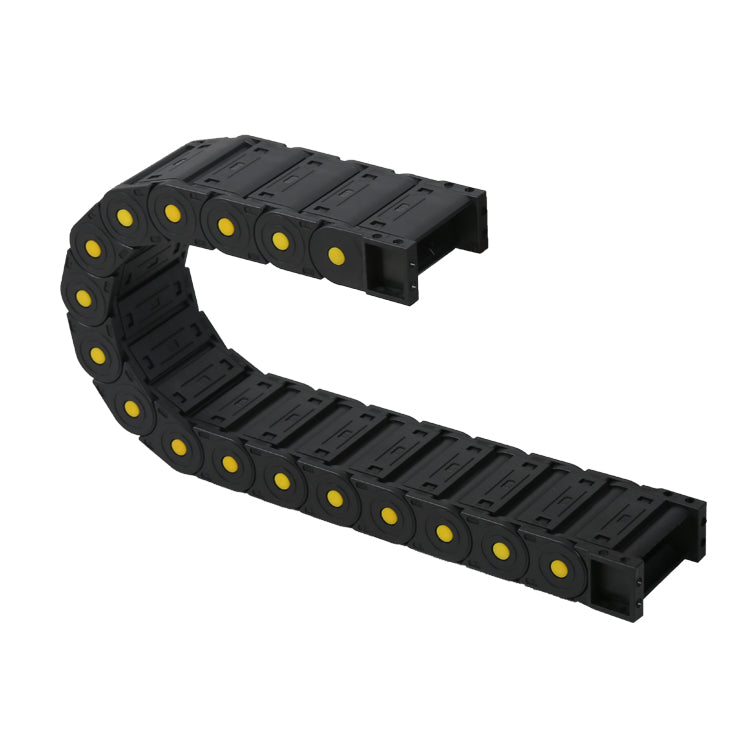 Custom fully enclosed drag chain for CNC machine, dust proof cable protection part