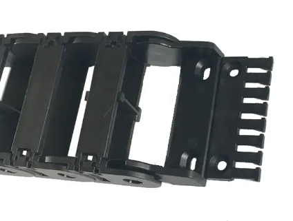 Connector of full black bridge type drag chain, spare part for drag chain