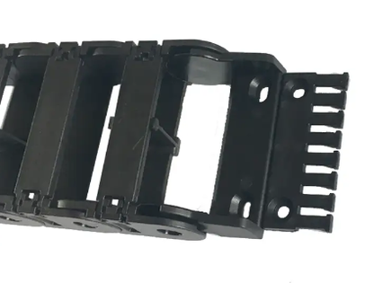 Connector of full black bridge type drag chain, spare part for drag chain