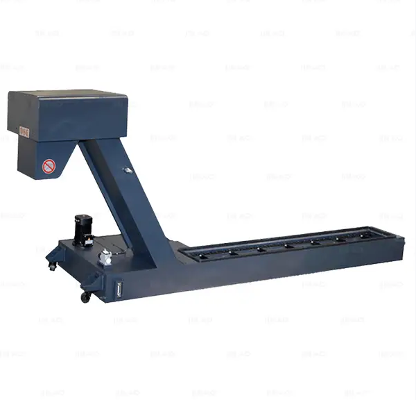 Small sample of hinge type chip conveyor, compact chain plate conveyor