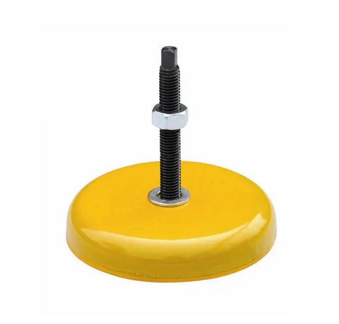 Custom heavy duty machine leveling mount, anti-vibration machine pad for CNC