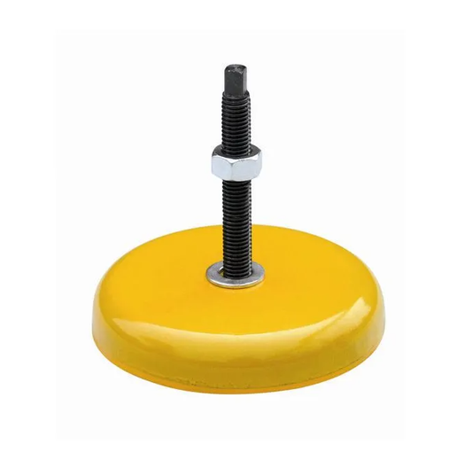 Custom heavy duty machine leveling mount, anti-vibration machine pad for CNC