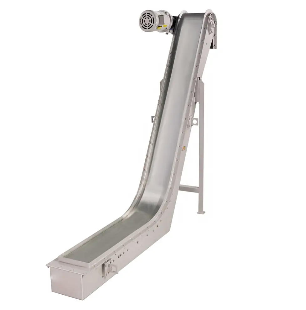 Custom magnetic type chip conveyor, CNC iron chip removal machine