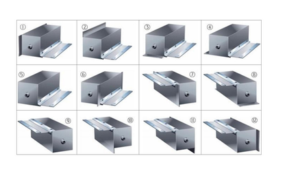 Parts detail of roll up machine protection cover