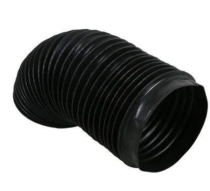 Custom round accordion bellow cover, flexible circular shaft protection cover