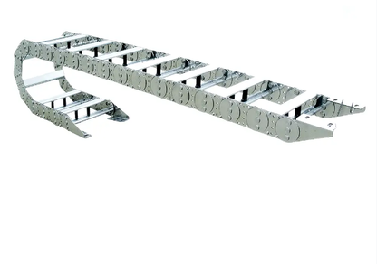 Custom TL type steel drag chain for heavy industry, high load cable protection part